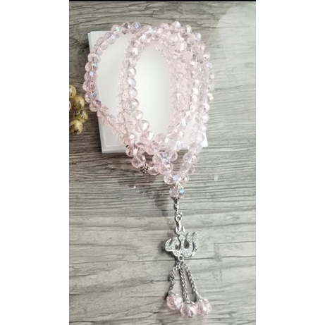 Tasbih 99 kristal ceko 10mm