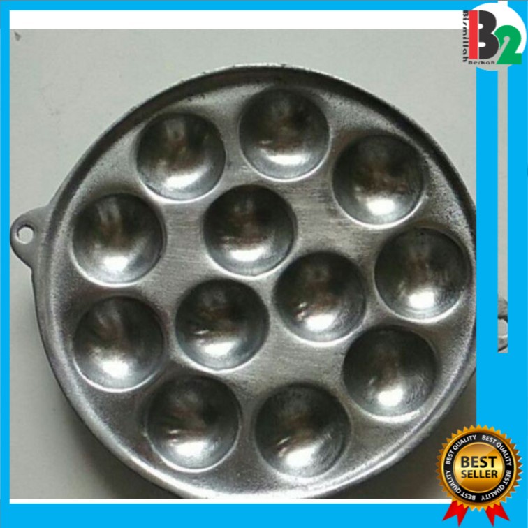 COD Cetakan Kue Cubit 12 Lubang , Pentol Goreng Telur, Cetakan telur puyuh goreng mini