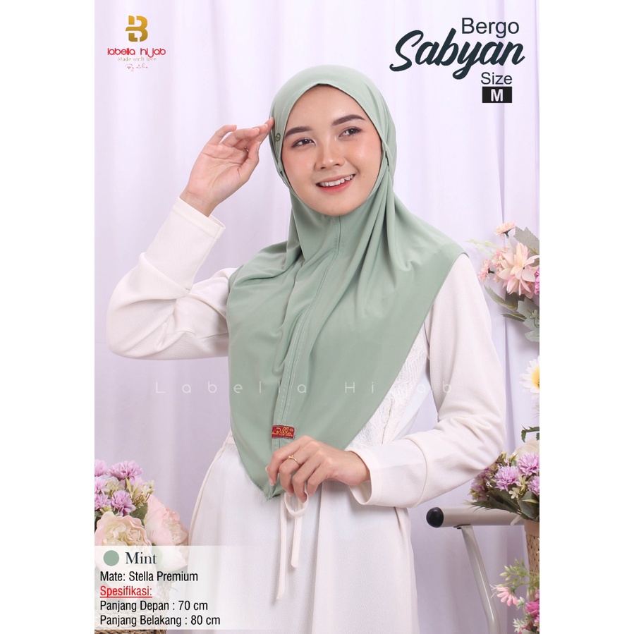 BERGO SABYAN M I Bergo Labella I Labella Hijab