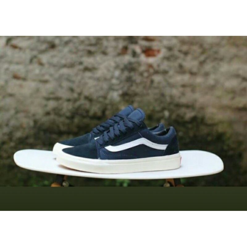Sepatu Vans OldSkool Navy/Sepatu Sneakers Vans Pria/wanita