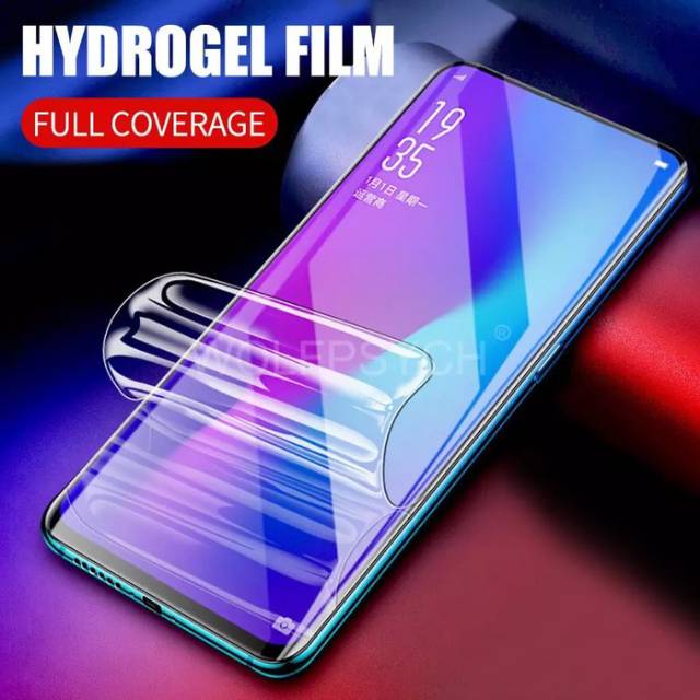 Hydrogel Oppo Reno 2F Reno 2 Reno 2Z Reno 1 Anti Gores Plastik Jelly Lentur Screen Guard Protector C