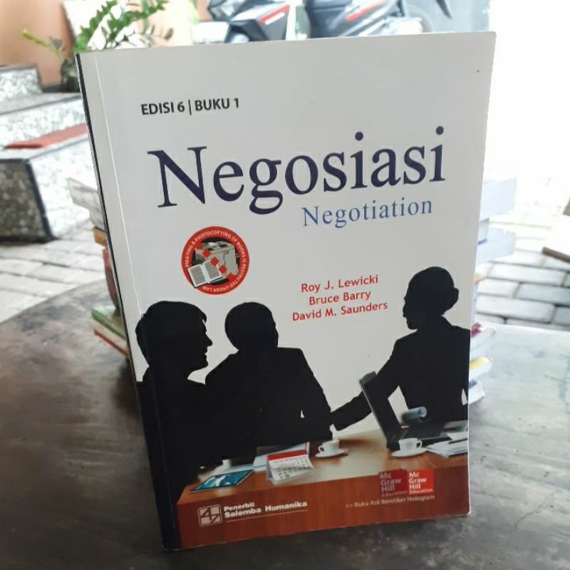 

BUKU ORIGINAL NEGOSIASI ROY J.LEWICKI