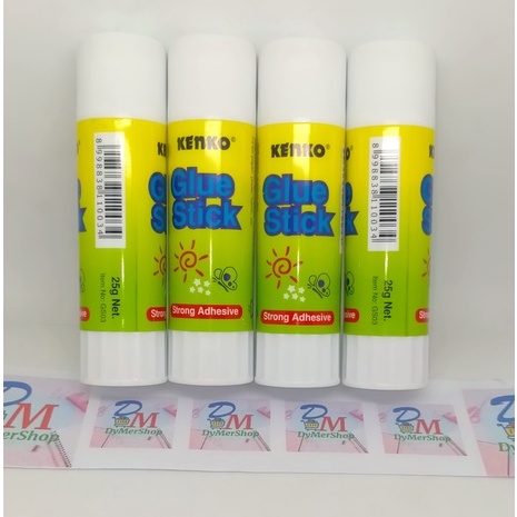 

Lem / perekat kertas merk KENKO bentuk STICK ukuran 8 gr & 25 gr