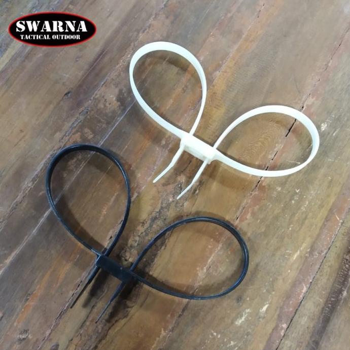 

Borgol Plastik - Kabel Ties Hitam Dan Putih 1 Pack (Isi 10 Pcs)