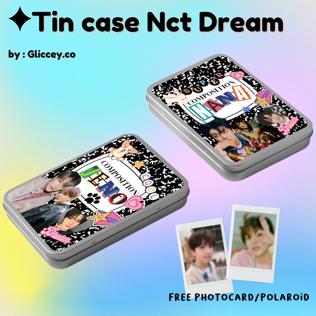 TIN CASE NCT DREAM COMPOSITION SERIES || TINCASE KPOP