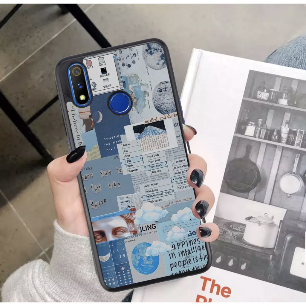 ACASTO Case Realme 3/ 3 pro motif aesthetic style art semua tipe HP