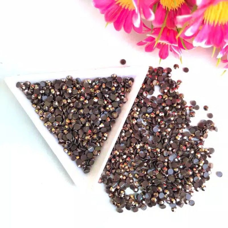 Rhinestone Bronze 3mm Nailart