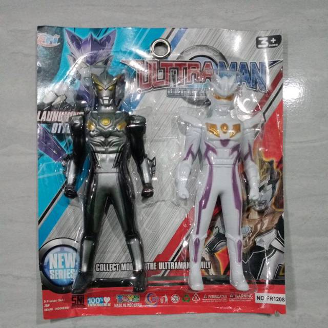 MAINAN SUPER HERO ULTRAMAN SET 2 PCS MURAH FR1208 MAINAN ANAK-ANAK FIGURE ULTRAMAN GEED / ULTRAMAN GINGA MAINAN ANAK COWOK CEWEK BALITA MURAH