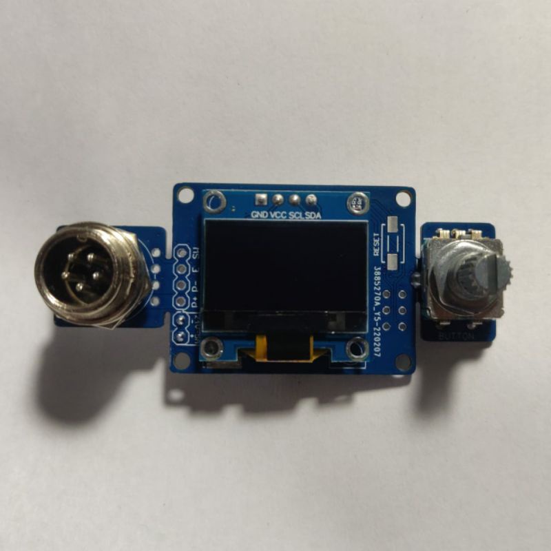 Modul Solder C210 T210 T12 SC-T12D SC-T210D DIY dgn layar OLED bisa untuk TIP hakko quicko oss atpro