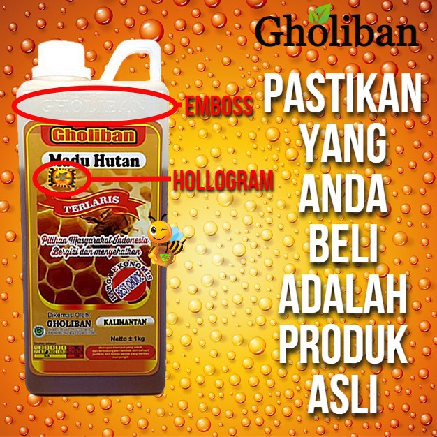 

MADU HUTAN GHOLIBAN ASLI 1kg