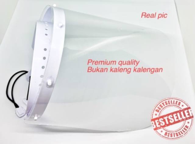 Face Shield High Grade Dewasa dan Anak / Pelindung Wajah APD