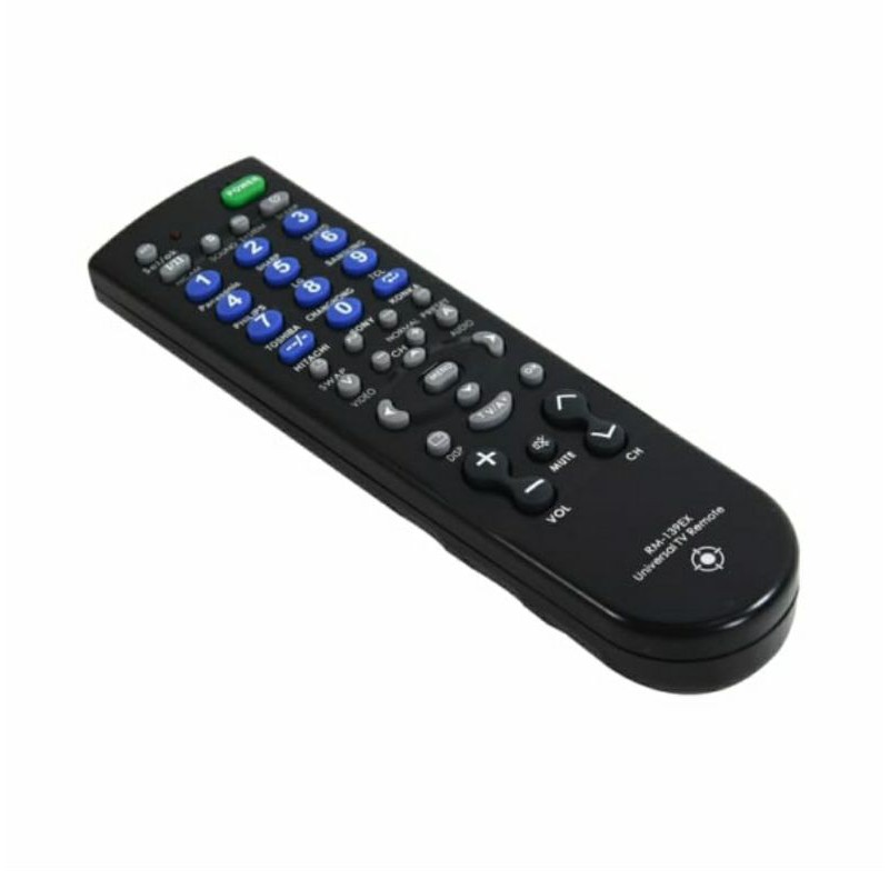 i-klic remote tv universal 139ex hitam aksesoris rumah tv perlengkapan