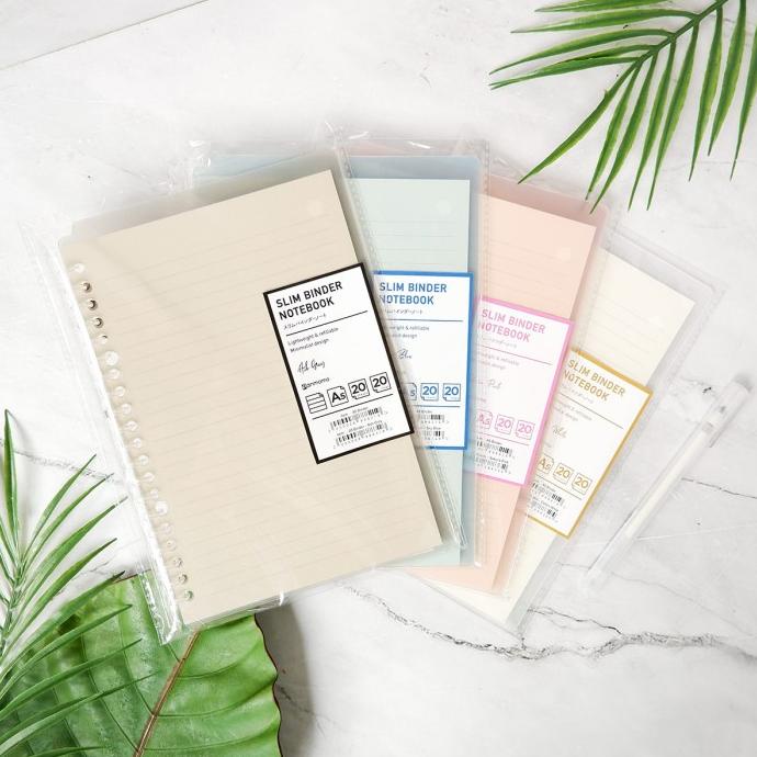 

Panmomo Slim File Binder Notebook A5 / Binder A5 / Buku Binder