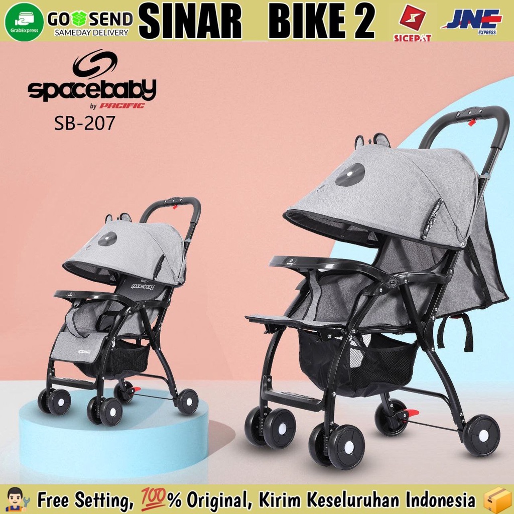 Baby Stroller Spacebaby  Kereta Dorong Bayi Sb-207