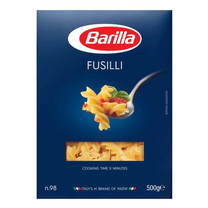 

Barilla Fusilli 500gr | Pasta Spiral