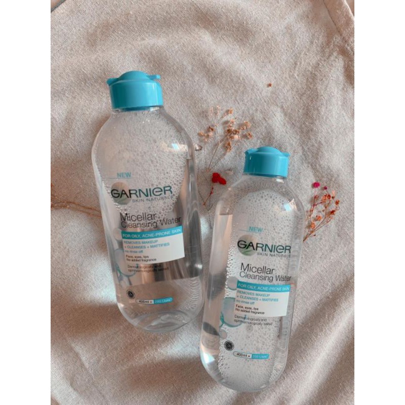 GARNIER MICELLAR WATER PEMBERSIH WAJAH garnier micellar water biphase micellar water garnier