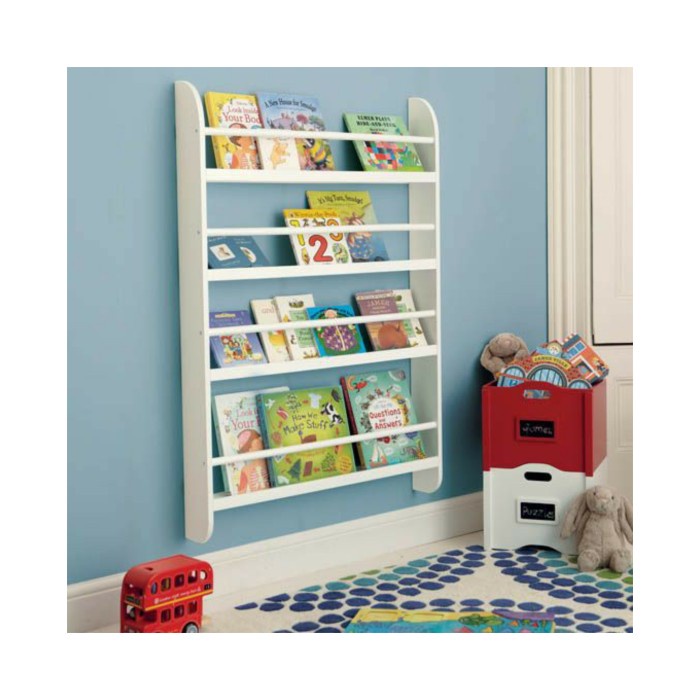 Rak Buku Susun 4 HPL FULL - Putih