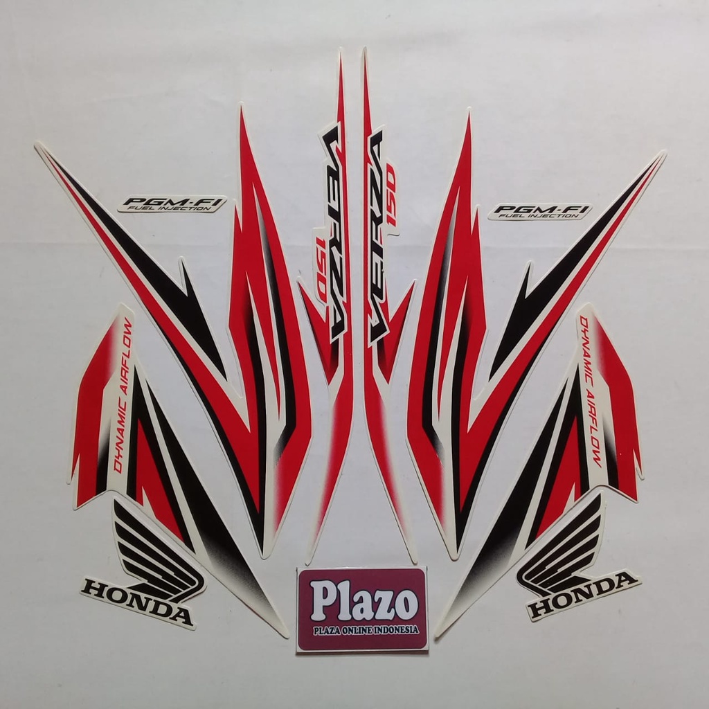 Jual Stiker Striping Lis Motor Honda Verza Putih Shopee