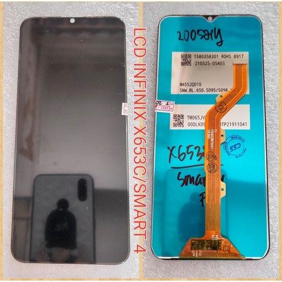 Lcd Infinix X653C Lcd Fullset Infinix X653C Smart 4