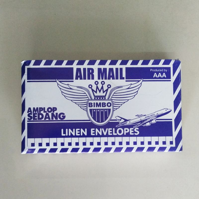 

amplop airmail bimbo uk. sedang