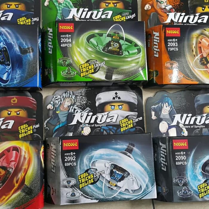 Decool ninja 2089-2094 gangsing