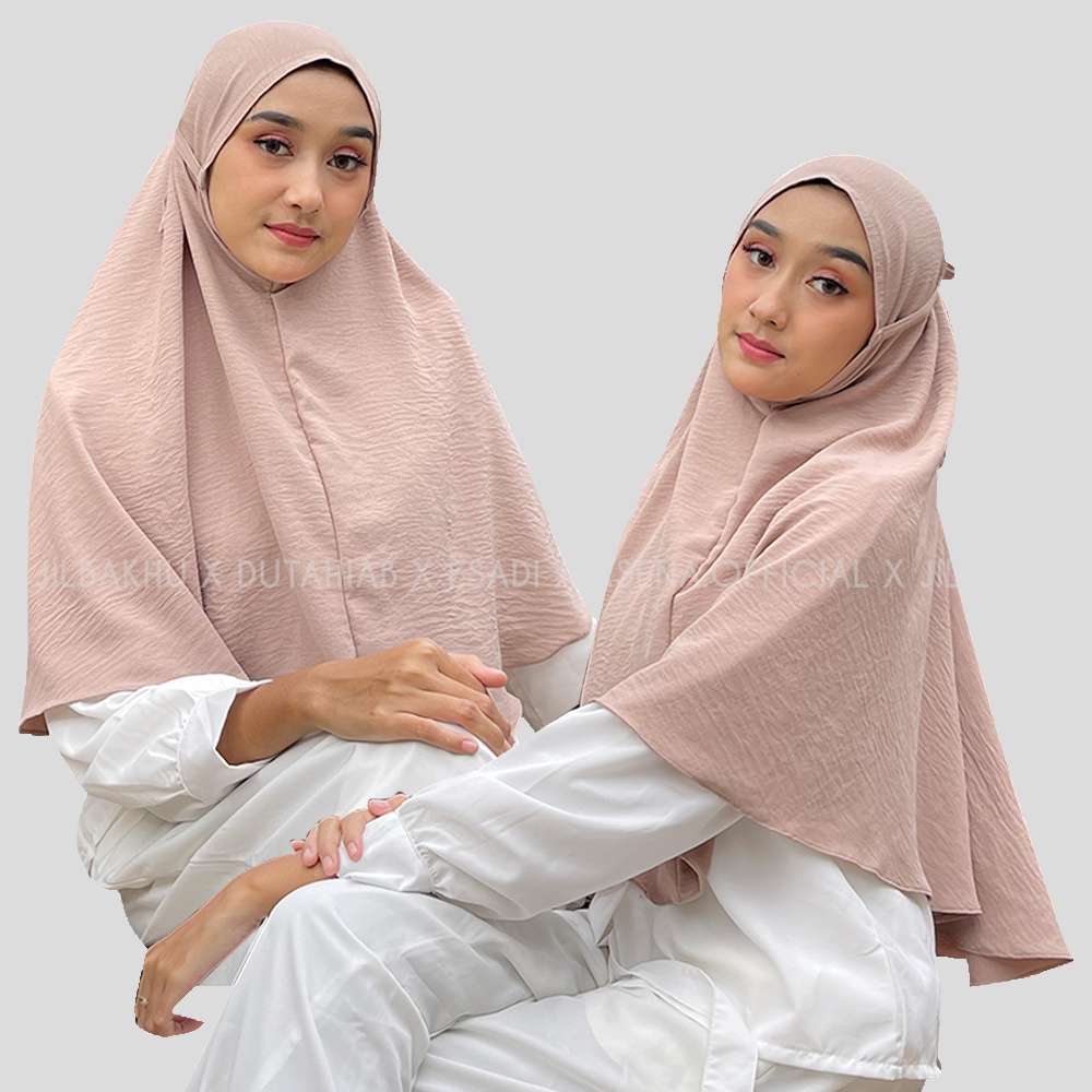 NEW !!! BERGO COTTON CRINKLE / HIJAB CRINKLE AIRFLOW / BERGO CRINKLE