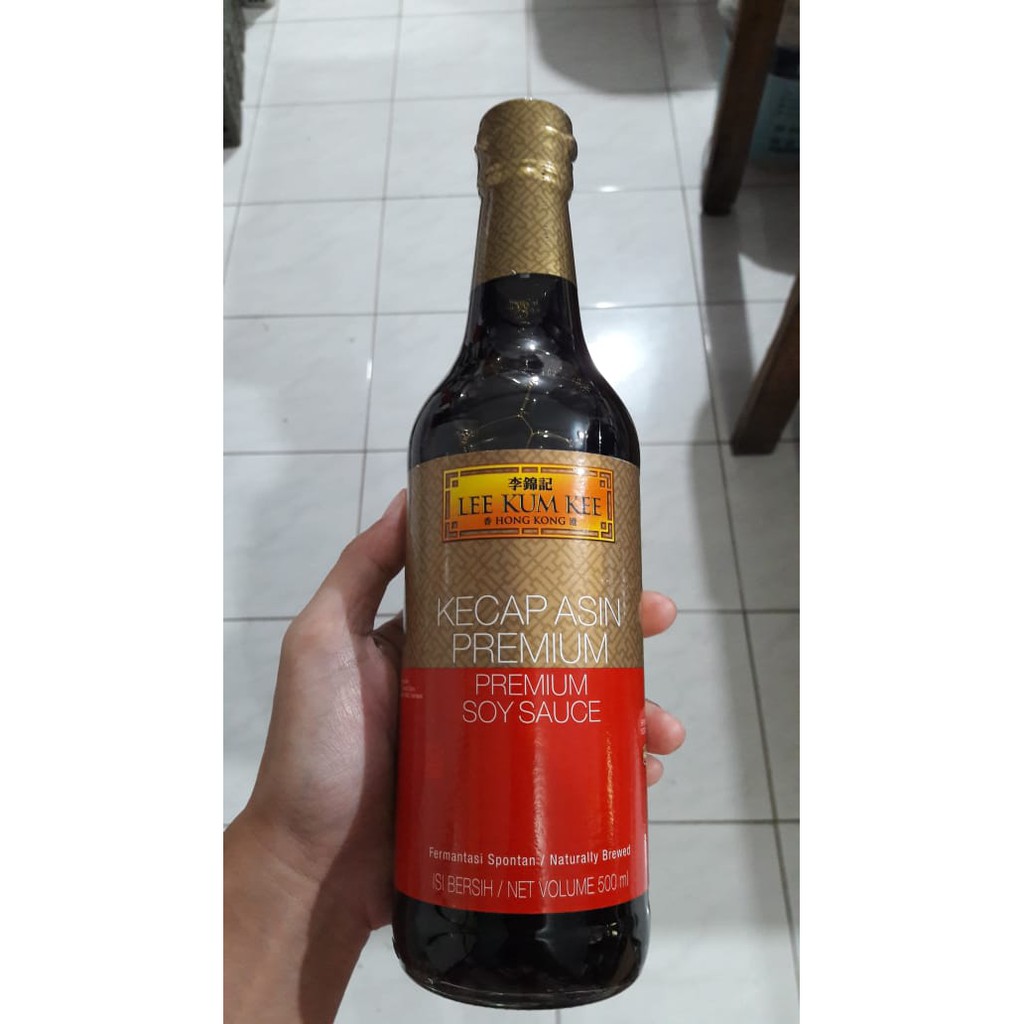 Kecap Asin Premium Lee Kum Kee 500 ml / Premium Soy Sauce / btl