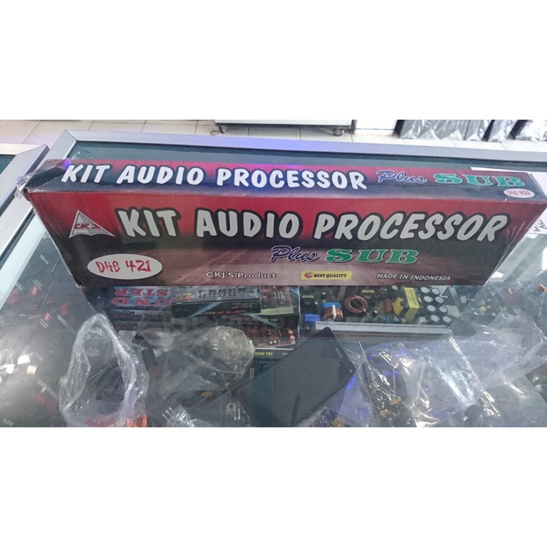 KIT AUDIO PROCESSOR PLUS SUBWOOFER CKJ 421