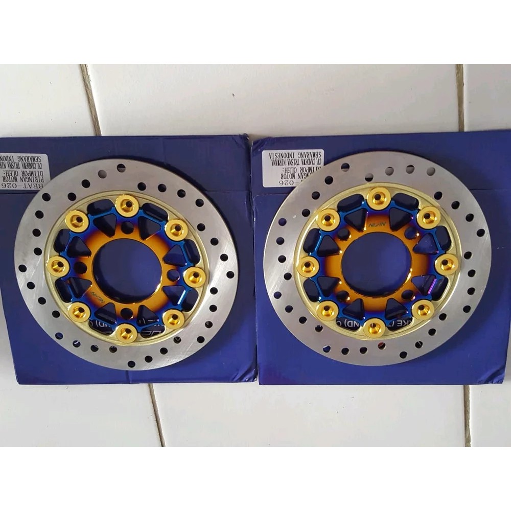 Piringan Cakram Beat Scoopy Vario 110 125 150 Nissin Twotone