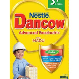 dancow 3+ madu 800gr