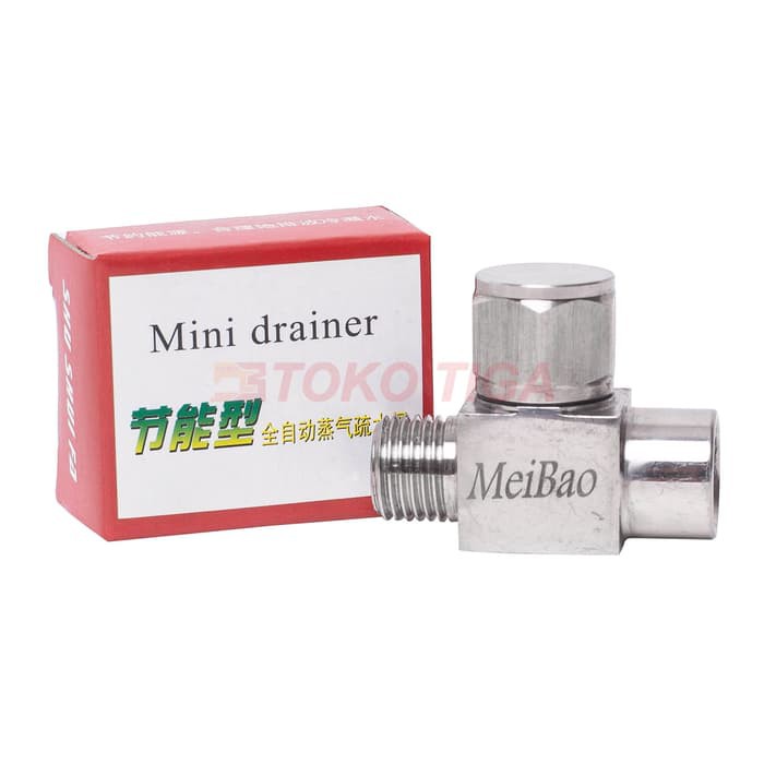 Steam Trap / Mini Drainer 1/4&quot; Setrika Uap Boiler - Best Quality