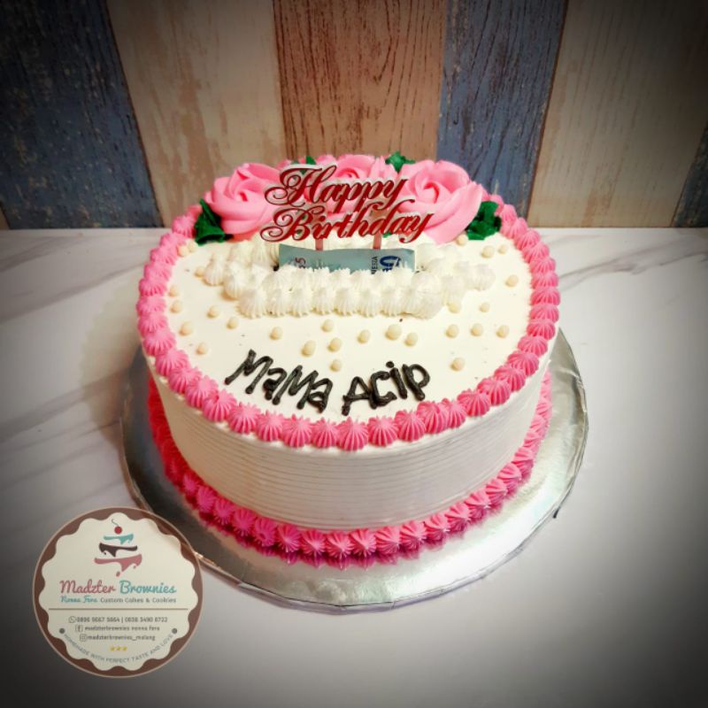 

kue ulang tahun anak / kue ulang tahun pink