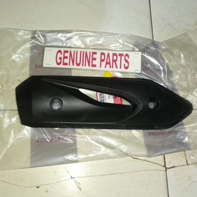 Cover Knalpot Tameng Pelindung Knalpot Beat Lama Karbu 18318-kvy-901 Ori Orginal Ahm