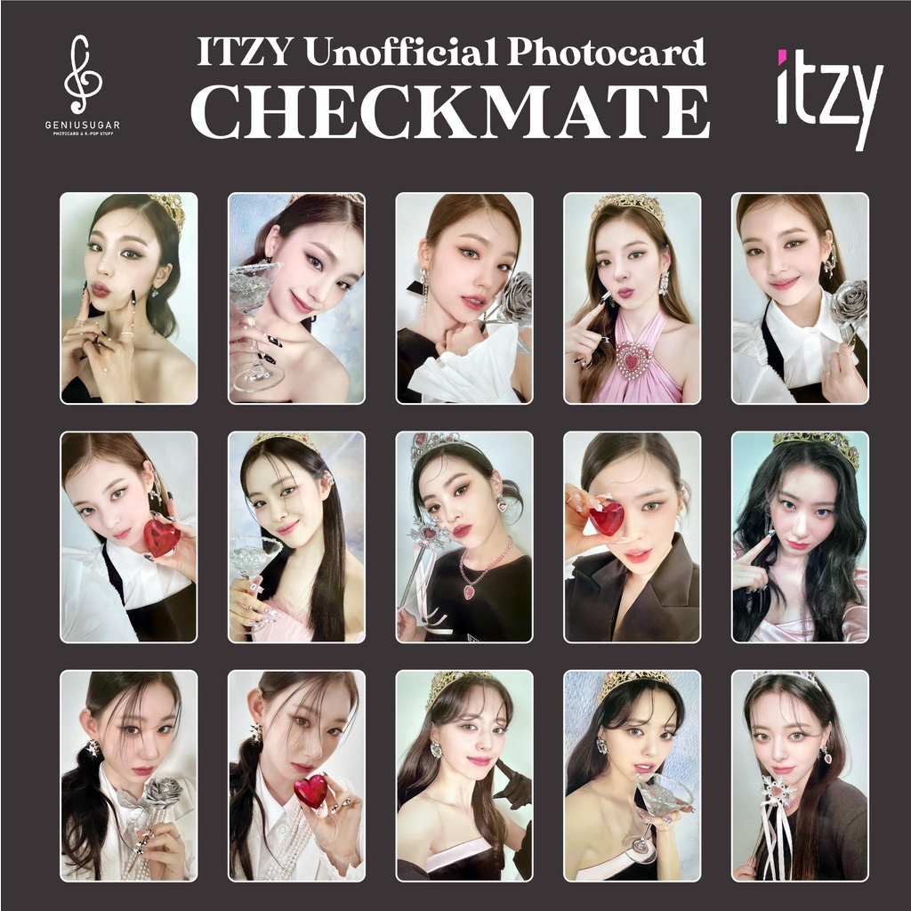 [REPLIKA ITZY] PHOTOCARD CHECKMATE UNOFFICIAL