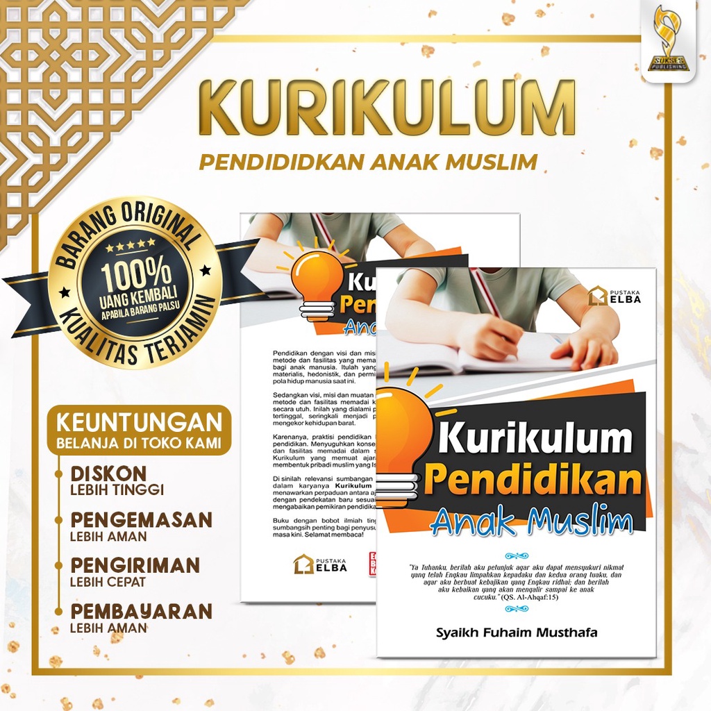 Buku Kurikulum Pendidikan Anak Muslim