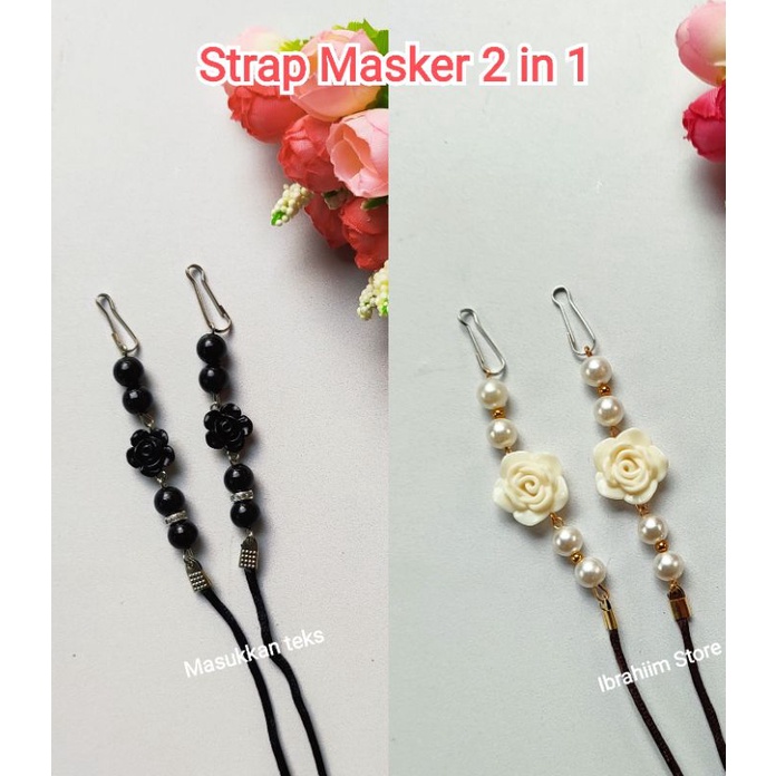 STRAP MASKER 2 IN 1 STRAP MASKER HIJAB MURAH BISA PILIH MODEL