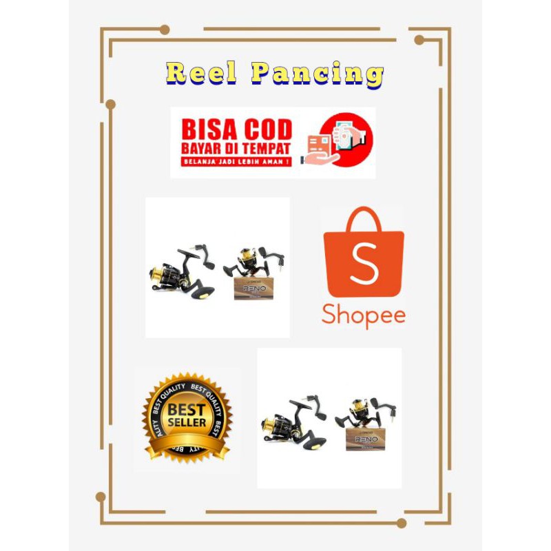 REL PANCING | RILL PANCING | KEREKAN PANCING SPINNING DAIDO ECO RENO 1000-6000 [TERBARU]