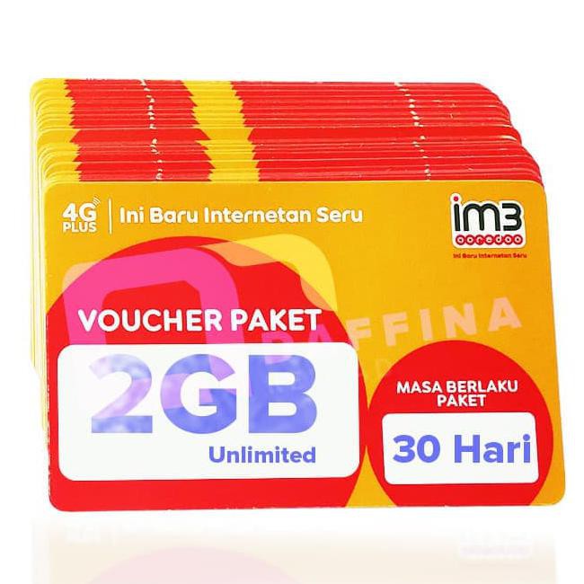 Voucher Data Indosat 2Gb Unlimited Kode 90