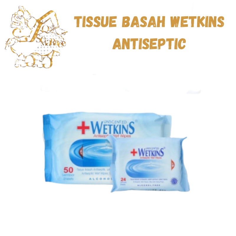 TISSUE BASAH WETKINS TISU BASAH ANTISEPTIC