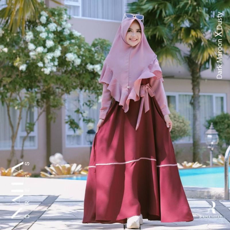 NAILA DRESS BY RAISA HIJAB