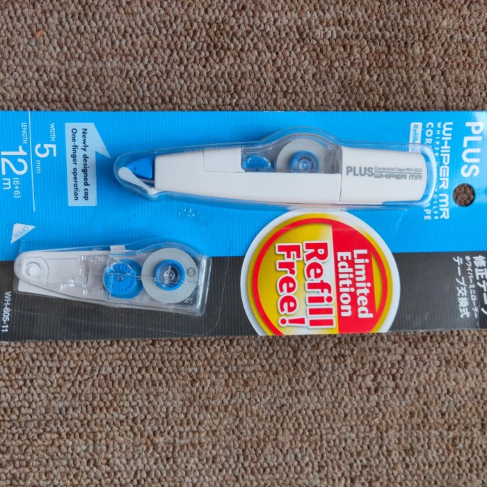 

Correction Tape Plus Whiper Mr