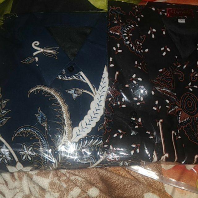 Kemeja Batik Pria Prabowo Batik Solo Modern Kemeja Pria Lengan Panjang Ori By Raya