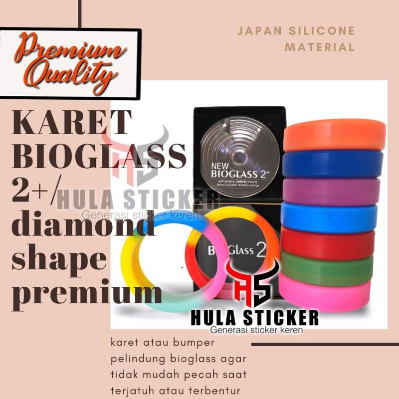 Karet bioglass 10cm untuk Bioglass 2+ / Bioglass Diamond Shape / Bioglass 2S (READY STOCK)