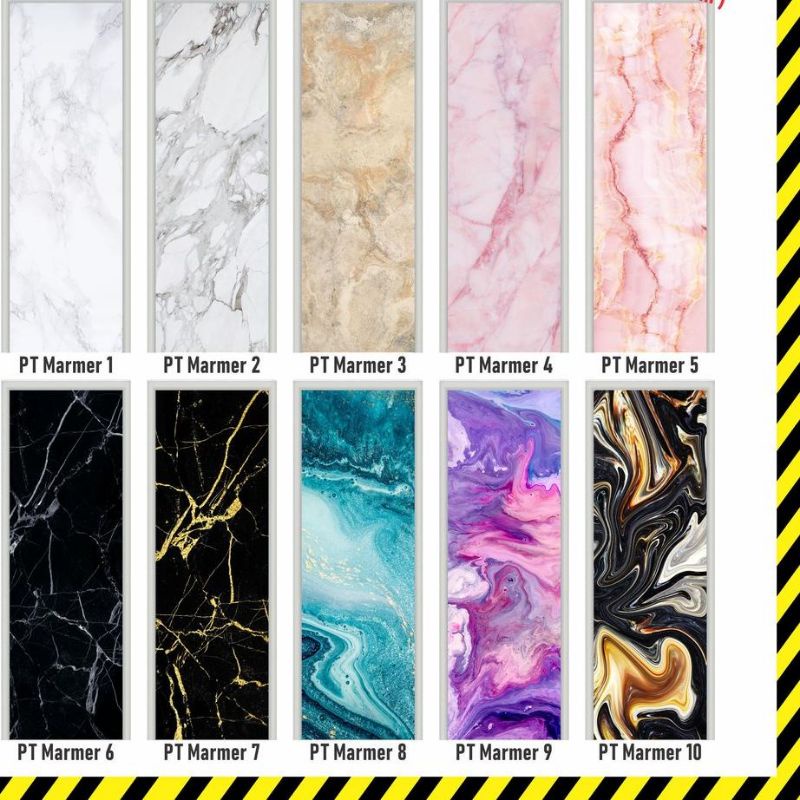 stiker sticker pintu kamar mandi motif marmer