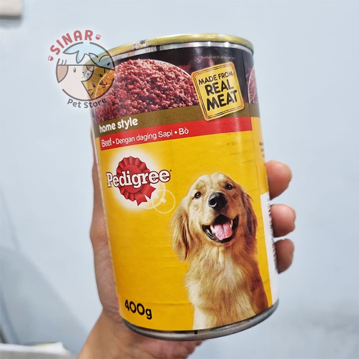 Pedigree Adult Beef Kaleng 400GR / Makanan Anjing Basah Dog Wet Food