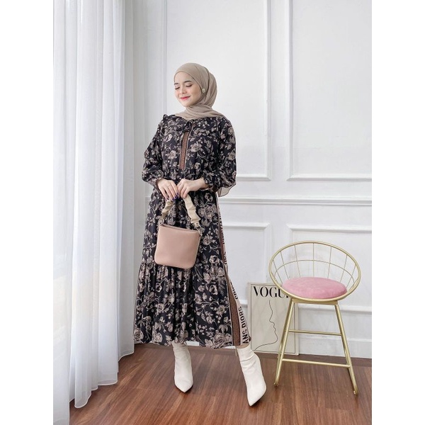 Nada midi dress hd.id rayon