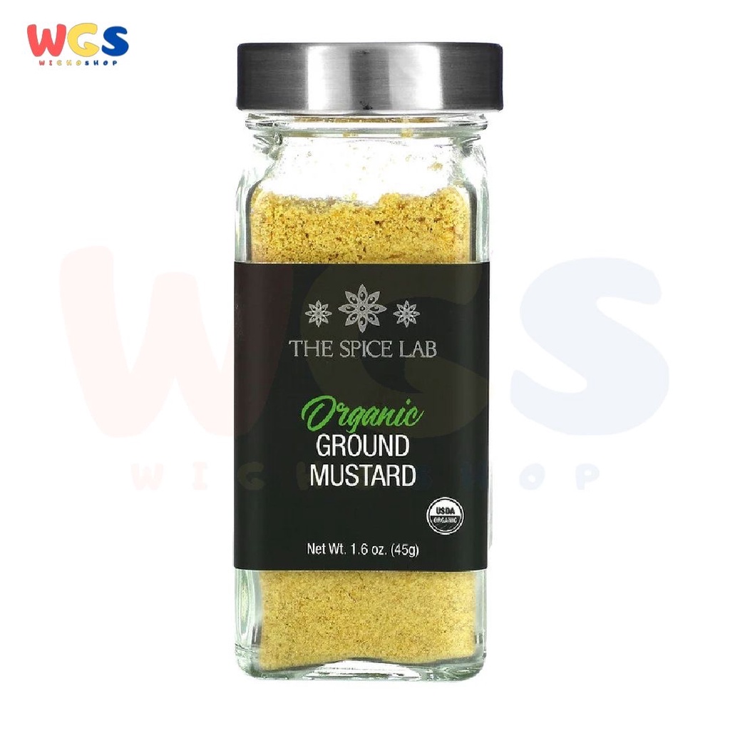 The Spice Lab Organic Ground Mustard 1.6oz 45g