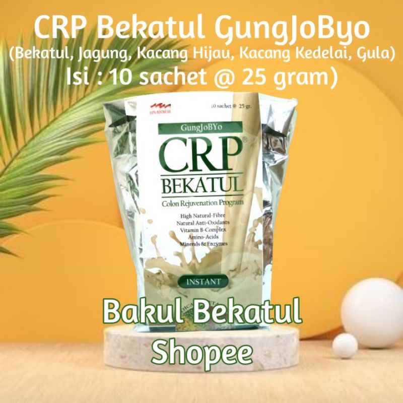 

CRP Bekatul GungJoBYo (10 sachet @25 gram)