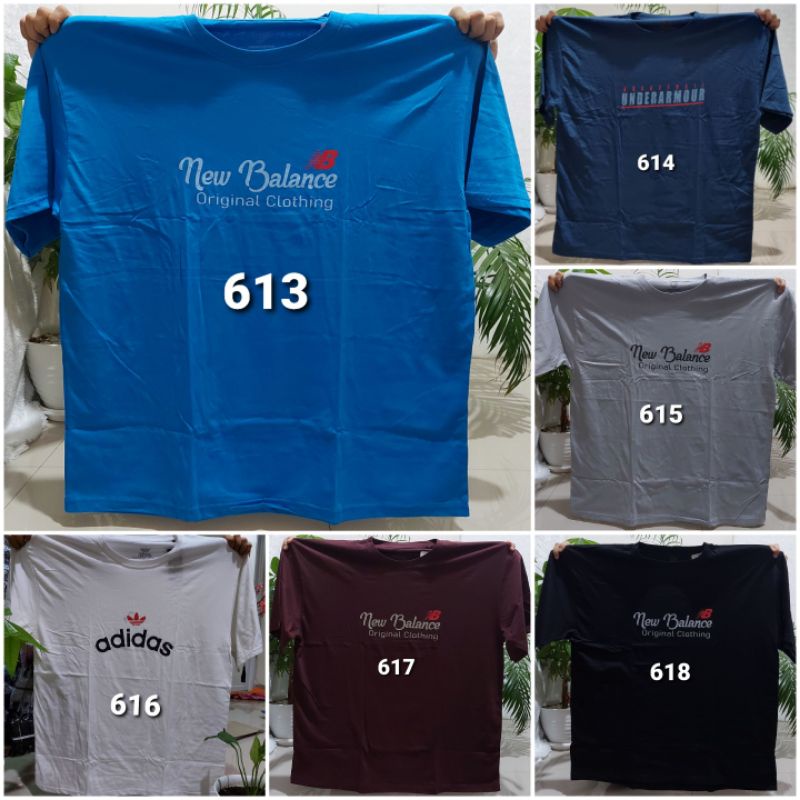 KAOS OBLONG JUMBO BIG SIZE 6XL BAHAN KATUN PREMIUM HALUS TEBAL - KAOS SUPER JUMBO SUPER BIG SIZE