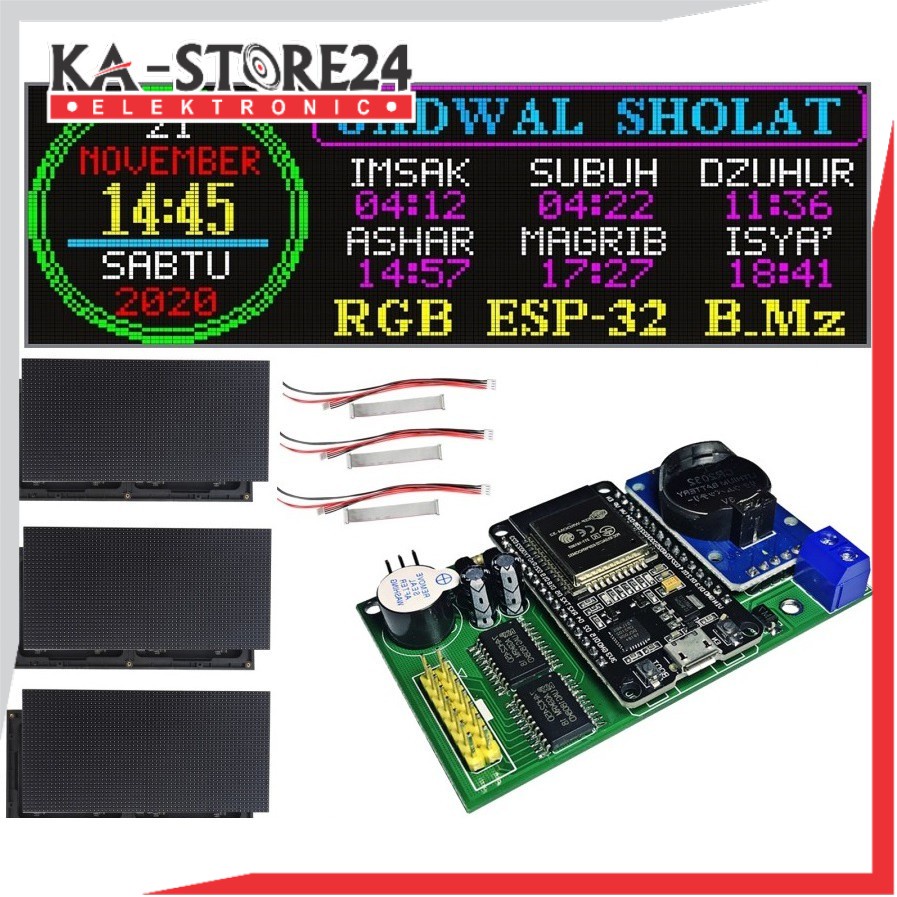 JWS RGB Panel P5 RGB 6 Panel (2x3) - Paket Hemat